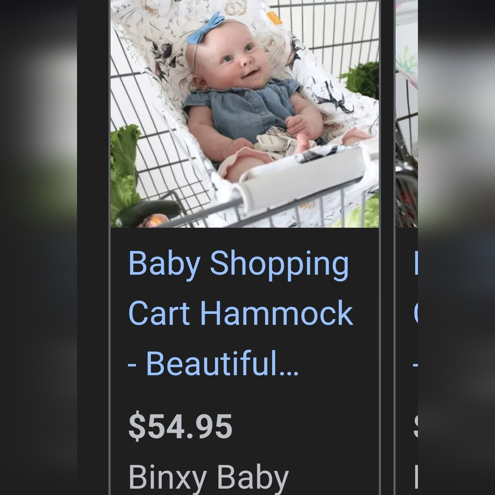 Shopping Cart Hammock